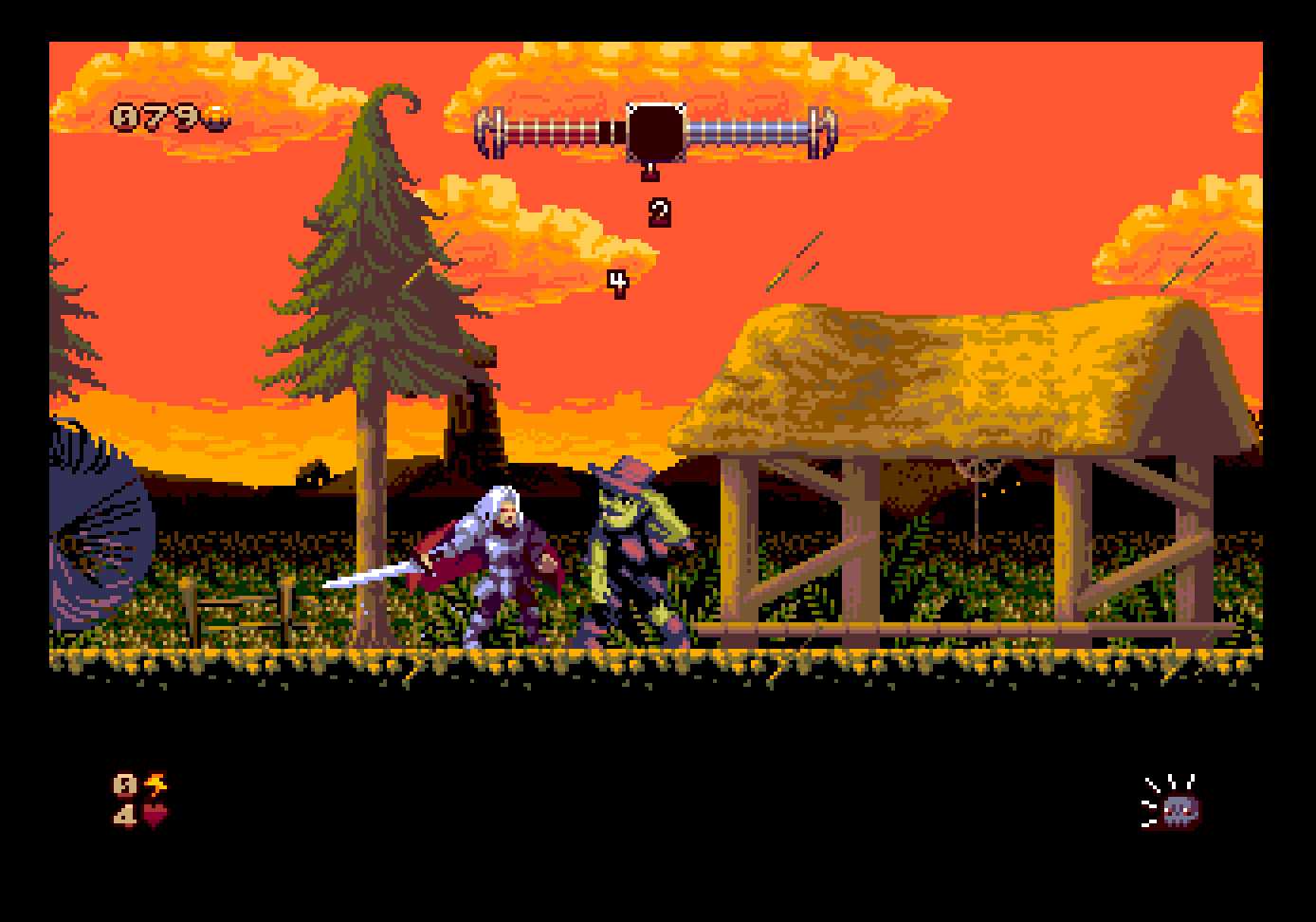 Demons Of Asteborg (cartridge only for Sega MegaDrive/Genesis I, II and III)