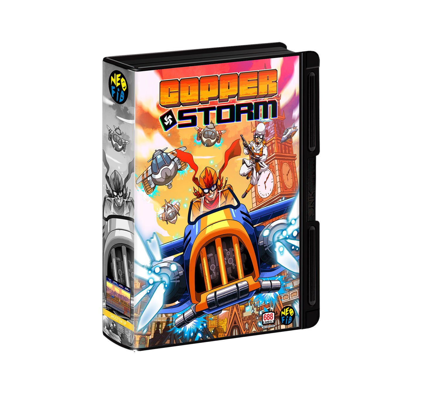 [PRE-ORDER] CopperStorm (new boxed cartridge with printed manual for Neo-Geo AES)
