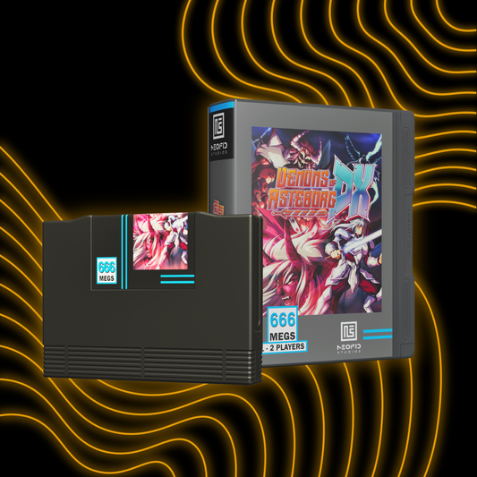 [PRE-ORDEN] Demons of Asteborg DX (cartucho nuevo en caja con manual impreso para Neo-Geo AES)