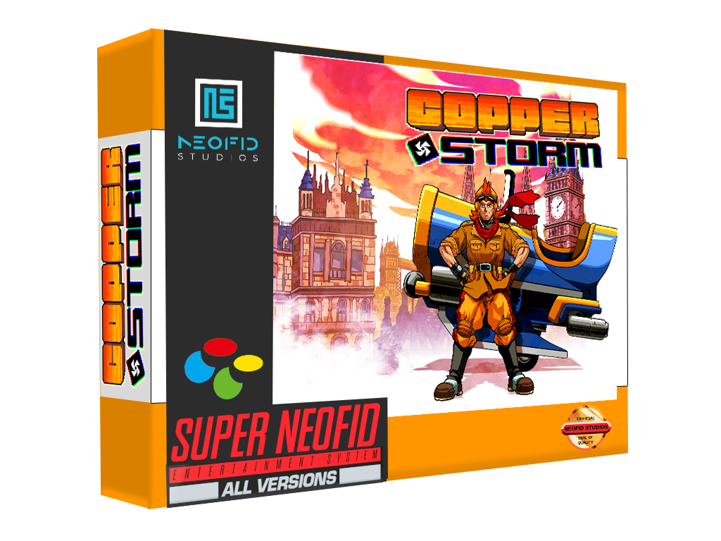 [PRE-ORDER] CopperStorm (Boxed version for Super Nintendo)