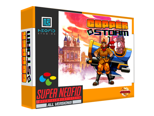 [PRE-ORDER] CopperStorm (Boxed version for Super Nintendo)