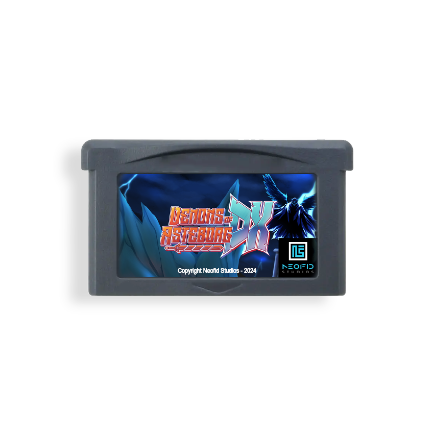 [PRE-ORDER] Demons of Asteborg DX (new boxed cartridge with printed manual for Game Boy Advance)