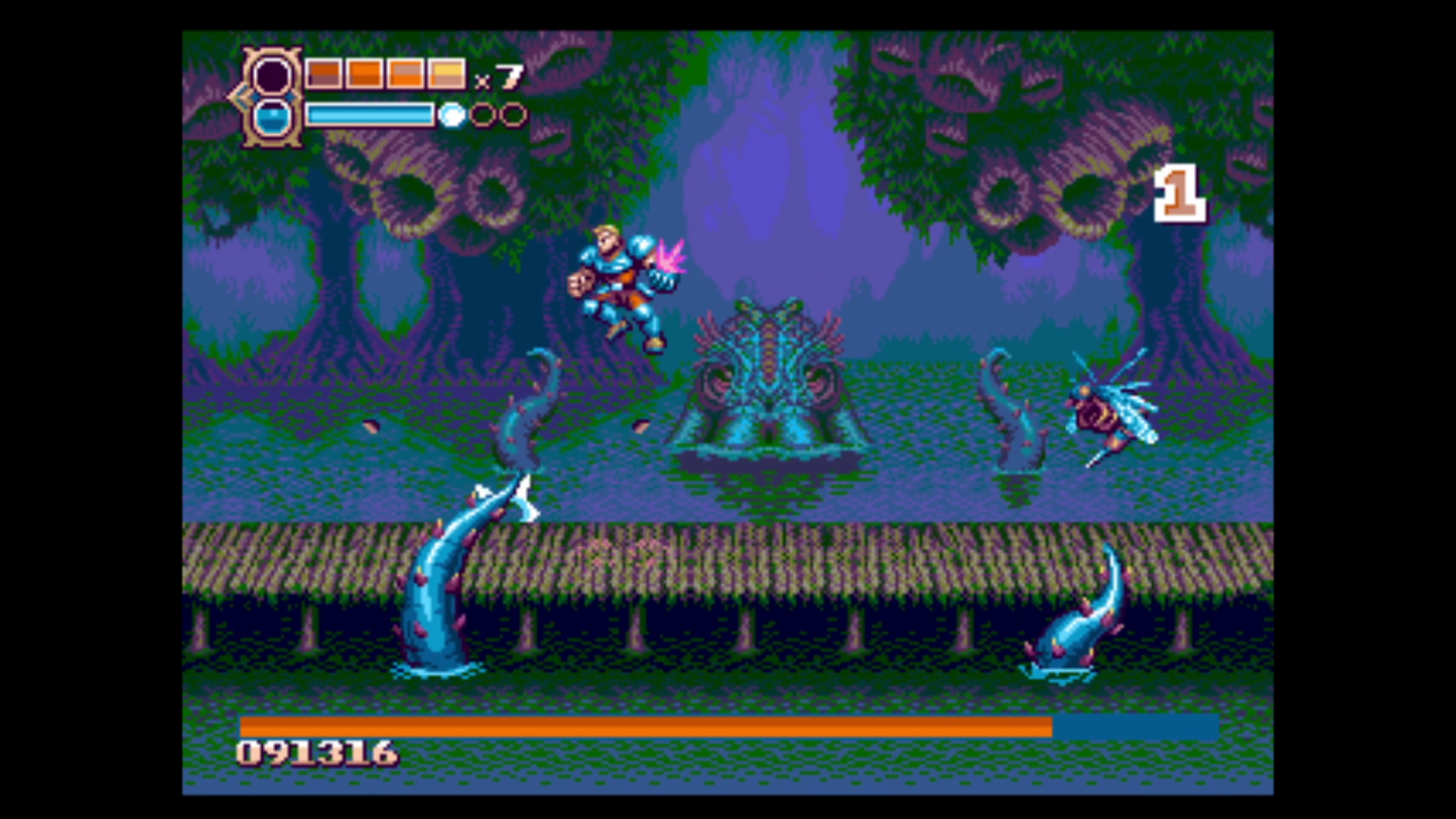 DaemonClaw (new boxed cartridge with printed manual for Sega MegaDrive/Genesis I, II and III)