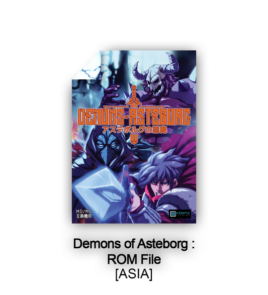 Demons of Asteborg : ROM file ASIA VERSION
