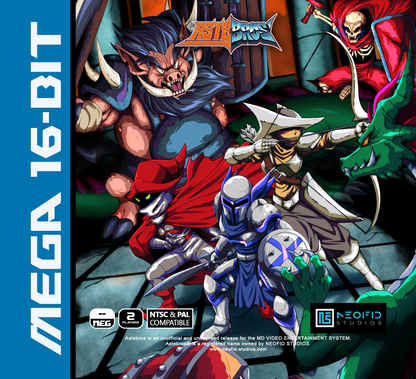 Astebros (cartouche uniquement pour Sega MegaDrive/Genesis I, II et III)